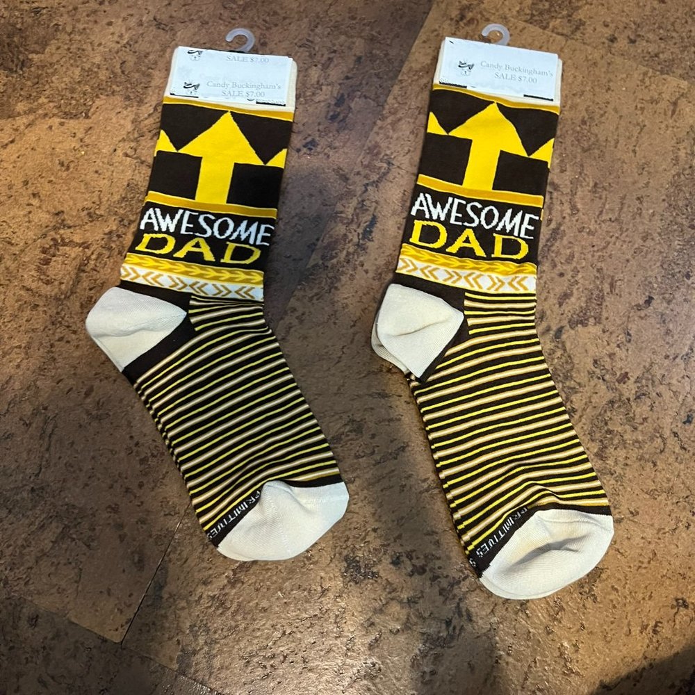 5/$20 Awesome Dad socks